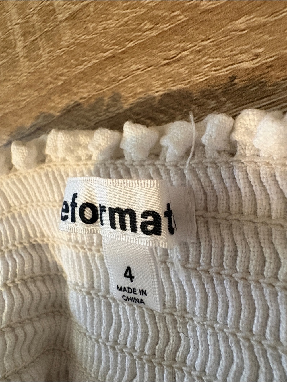 Reformation Rome 💯 Linen Top Blouse - Picture 11 of 12